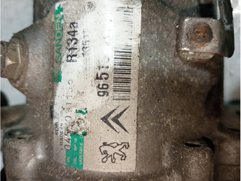 Recambio de compresor aire acondicionado para peugeot 307 cc (s2) básico referencia OEM IAM SD6C121351F  