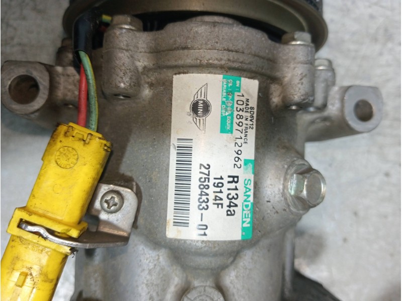 Recambio de compresor aire acondicionado para mini mini (r56) cooper referencia OEM IAM SD6V121914F 275843301 