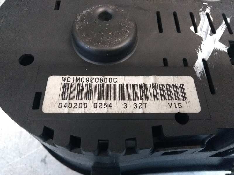 Recambio de cuadro instrumentos para seat leon (1m1) signo referencia OEM IAM 110080012004 W01M0920800C 1M0920800BX