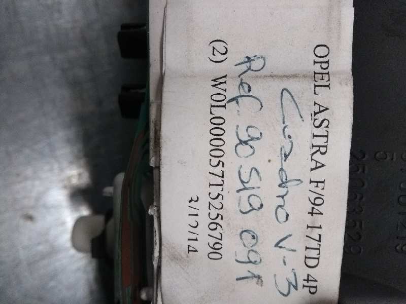 Recambio de cuadro instrumentos para opel astra f berlina 1.7 turbodiesel (17 dt / lu8) referencia OEM IAM 90519091   Recambio de cuadro instrumentos para opel astra f berlina 1.7 turbodiesel (17 dt / lu8) referencia OEM IAM 90519091