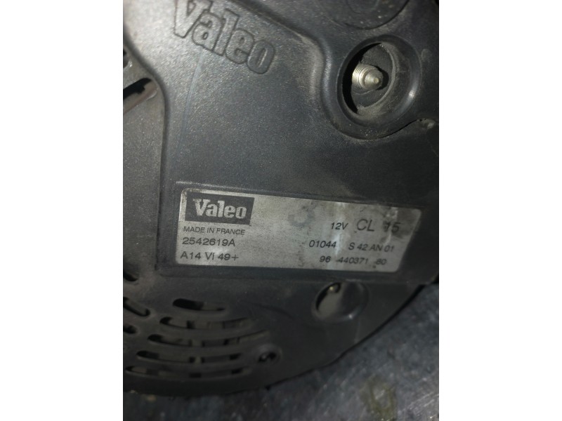 Recambio de alternador para peugeot 307 (s1) xn referencia OEM IAM 2542619A  