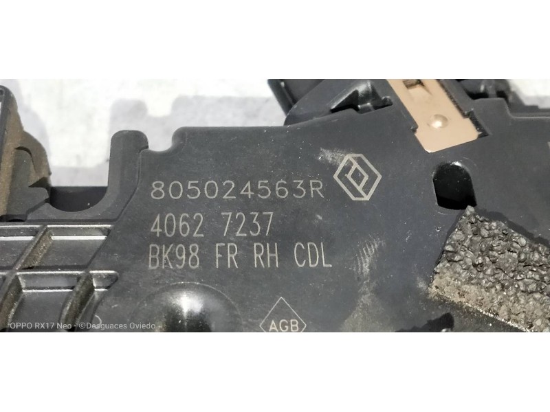 Recambio de motor cierre centralizado delantero derecho para renault clio v 1.5 blue dci diesel fap referencia OEM IAM 805024563