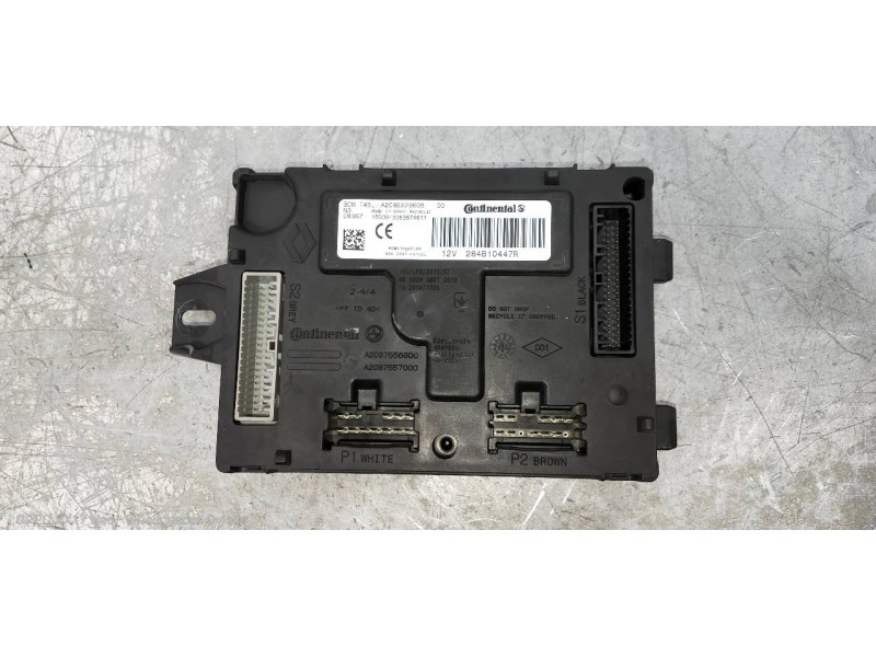Recambio de modulo electronico para renault clio v 1.5 blue dci diesel fap referencia OEM IAM 284B10447R A2C92226608 BCMT4SL 