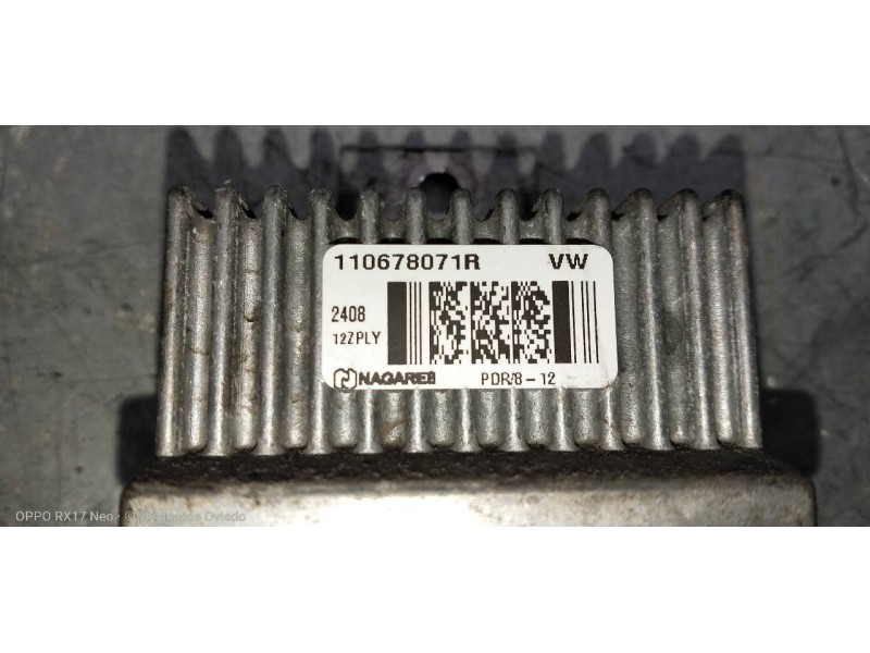 Recambio de caja precalentamiento para renault clio v 1.5 blue dci diesel fap referencia OEM IAM 110678071R  