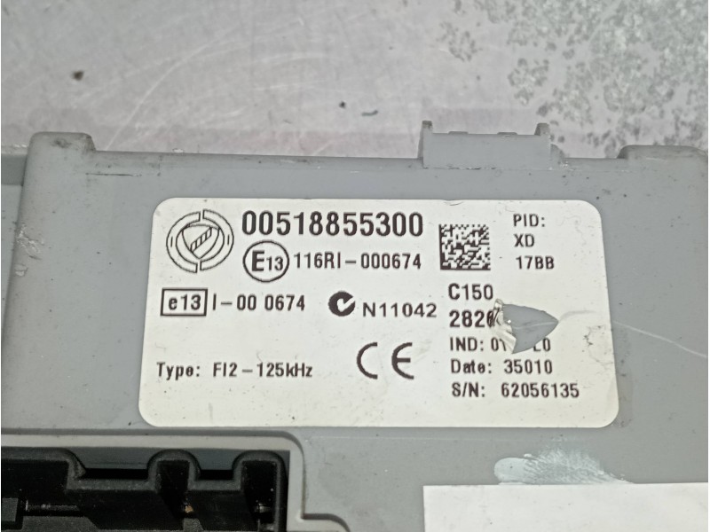 Recambio de caja reles / fusibles para fiat doblo active referencia OEM IAM 00518855300  