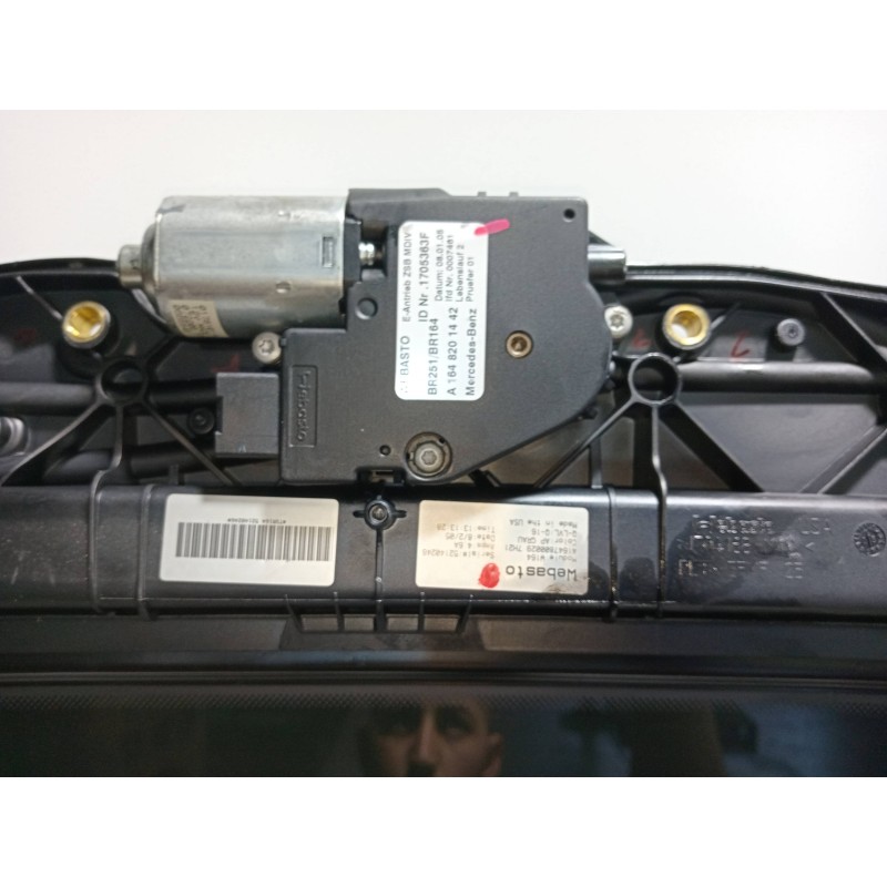 Recambio de techo electrico para mercedes clase m (w164) 320 / 350 cdi (164.122) referencia OEM IAM 1704184P08 A1648201442 
