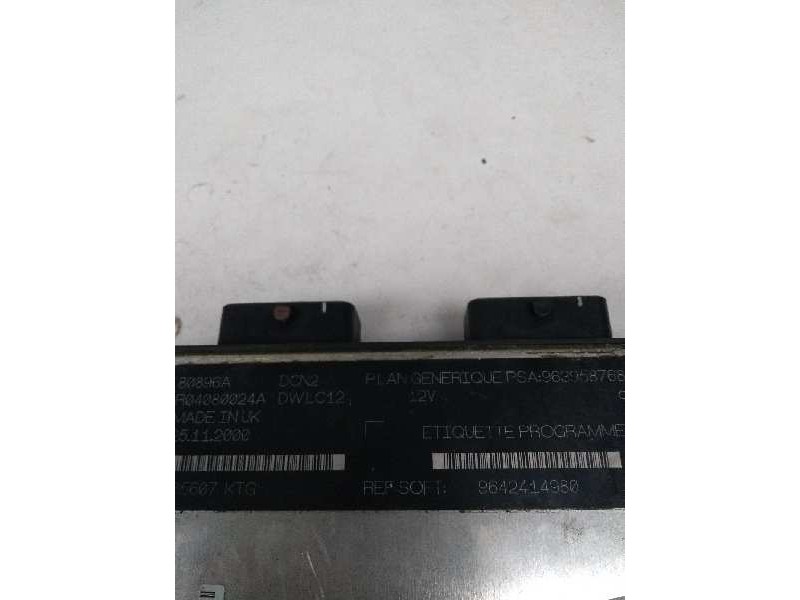 Recambio de centralita motor uce para citroen c15 referencia OEM IAM R04080024A 9639587680 9642414980 80896A