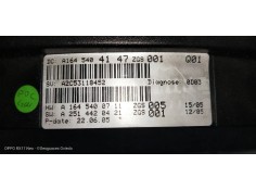 Recambio de cuadro instrumentos para mercedes clase m (w164) 320 / 350 cdi (164.122) referencia OEM IAM A1645404147 A2C53118452  2