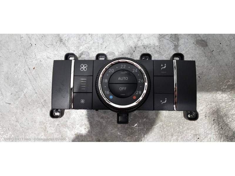 Recambio de mando calefaccion / aire acondicionado para mercedes clase m (w164) 320 / 350 cdi (164.122) referencia OEM IAM A1648