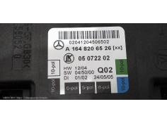 Recambio de modulo electronico para mercedes clase m (w164) 320 / 350 cdi (164.122) referencia OEM IAM A1648206526   2