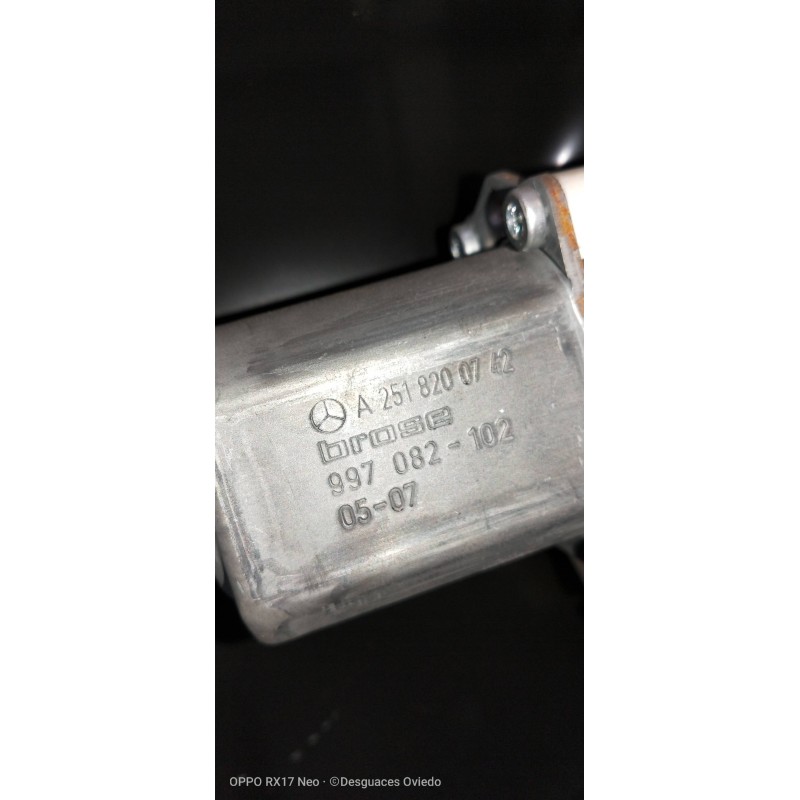 Recambio de elevalunas delantero izquierdo para mercedes clase m (w164) 320 / 350 cdi (164.122) referencia OEM IAM   