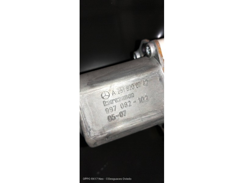 Recambio de elevalunas delantero izquierdo para mercedes clase m (w164) 320 / 350 cdi (164.122) referencia OEM IAM   