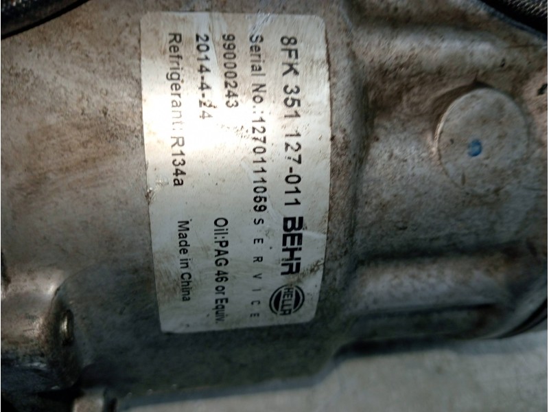 Recambio de compresor aire acondicionado para audi tt (8n3/8n9) 1.8 t coupe (132kw) referencia OEM IAM 8FK351127011 99000243 