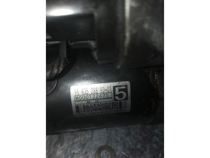 Recambio de motor arranque para peugeot 407 sr confort referencia OEM IAM M000T22471  
