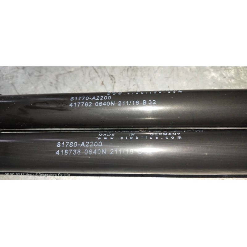 Recambio de amortiguadores maletero / porton para kia cee´d sporty wagon tech referencia OEM IAM 4187380640 4177820640 