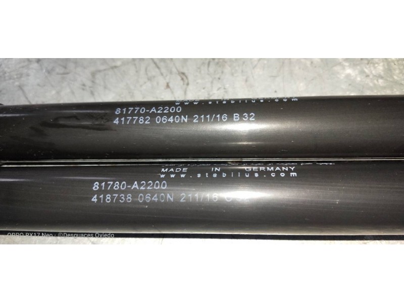 Recambio de amortiguadores maletero / porton para kia cee´d sporty wagon tech referencia OEM IAM 4187380640 4177820640 