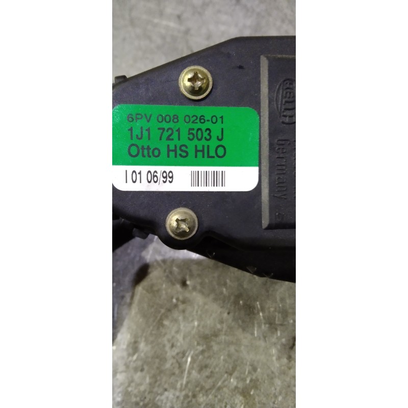 Recambio de potenciometro pedal para audi tt (8n3/8n9) 1.8 t coupe (132kw) referencia OEM IAM 1J721503J 6PV00802601 