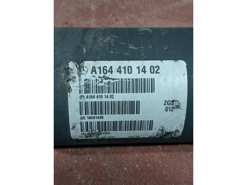 Recambio de transmision central para mercedes clase m (w164) 320 / 350 cdi (164.122) referencia OEM IAM A1644101402  