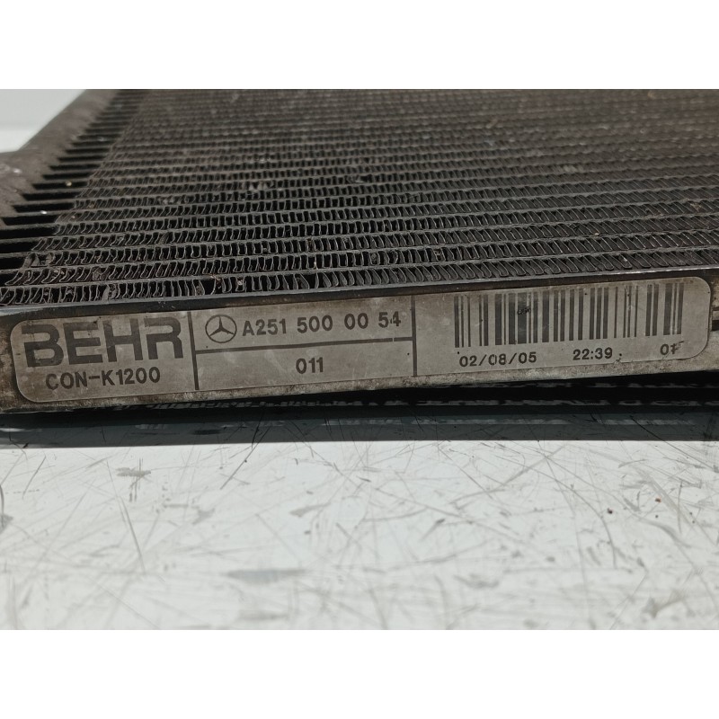 Recambio de condensador / radiador aire acondicionado para mercedes clase m (w164) 320 / 350 cdi (164.122) referencia OEM IAM A2