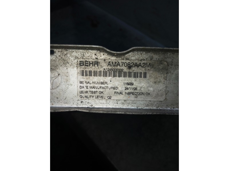 Recambio de radiador agua para mercedes clase c (w203) berlina 320 (203.064) referencia OEM IAM   