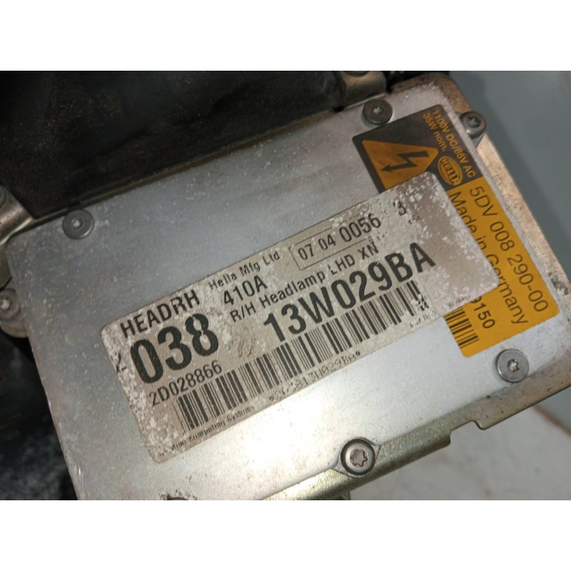 Recambio de faro derecho para jaguar s-type 2.7 v6 diesel executive referencia OEM IAM 4R8T13076EC 13W029BA XENON