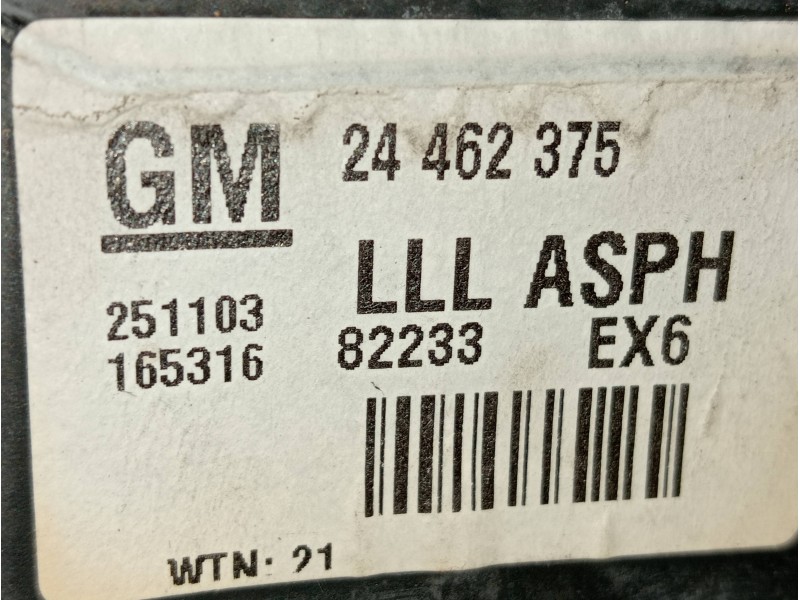 Recambio de retrovisor izquierdo para opel zafira a blue line referencia OEM IAM 24462375  