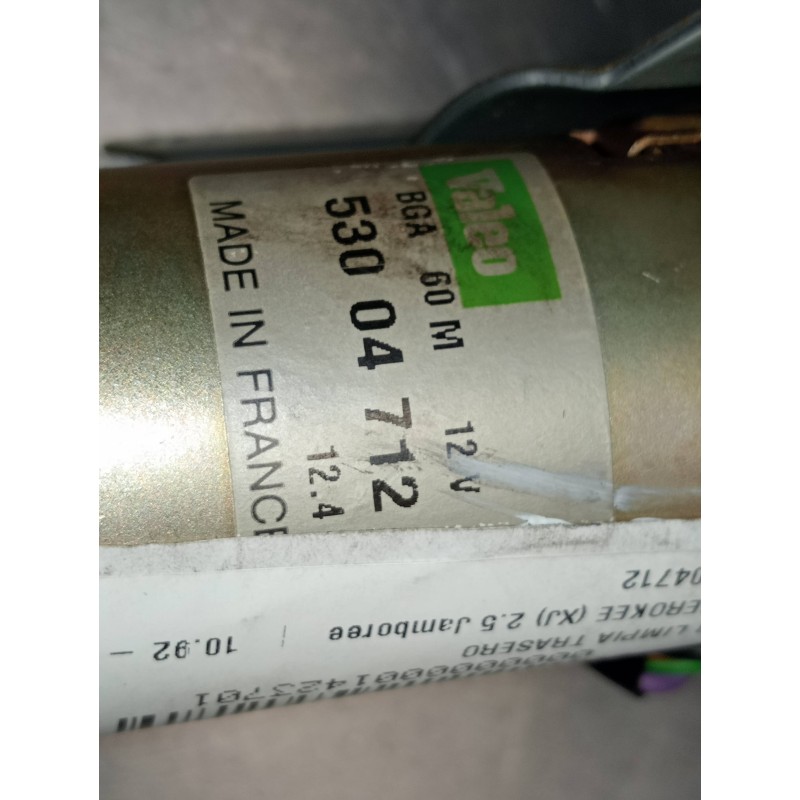 Recambio de motor limpia trasero para jeep cherokee (xj) 2.5 jamboree referencia OEM IAM 53004712 73809802 