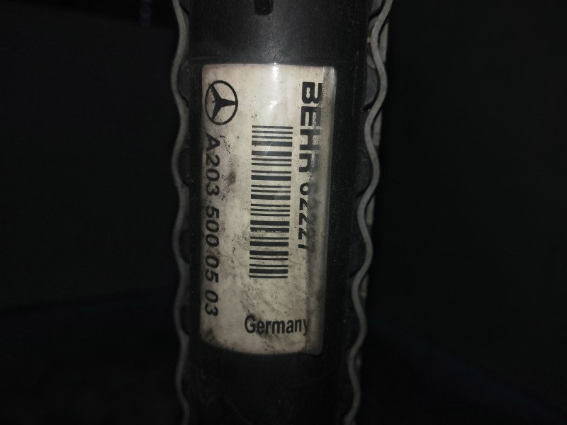 Recambio de radiador agua para mercedes clase e (w124) berlina 300 d / e 300 d (124.130) referencia OEM IAM   