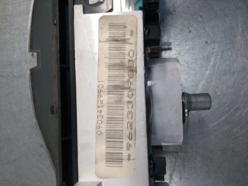 Recambio de cuadro instrumentos para peugeot 106 (s1) 1.0 referencia OEM IAM 9623309880  
