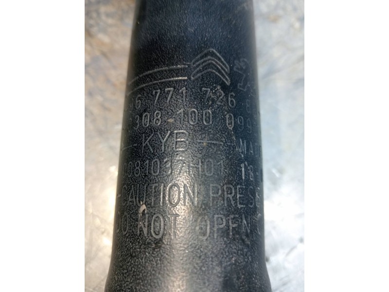 Recambio de amortiguador trasero derecho para peugeot 2008 (--.2013) style referencia OEM IAM 9677172680  