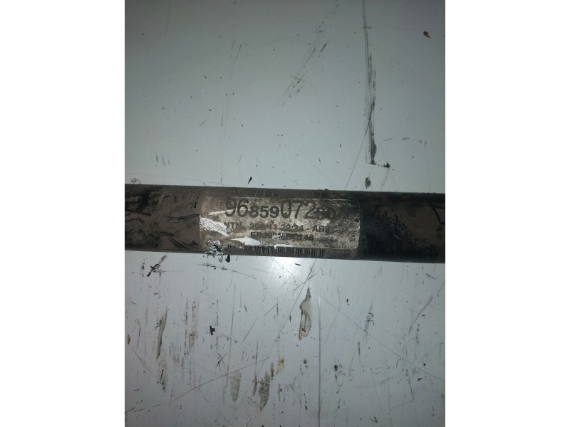 Recambio de transmision delantera derecha para citroen c3 attraction referencia OEM IAM 9685907280  