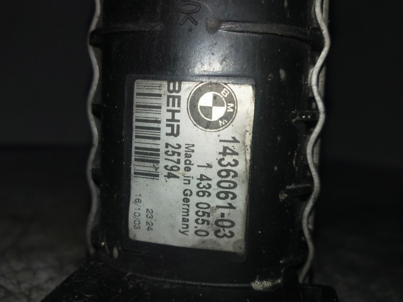 Recambio de radiador agua para bmw serie 7 (e38) 740il automático referencia OEM IAM   