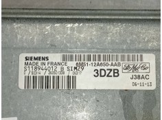 Recambio de centralita motor uce para ford focus berlina (cap) trend referencia OEM IAM 6M5112A650AAB   2