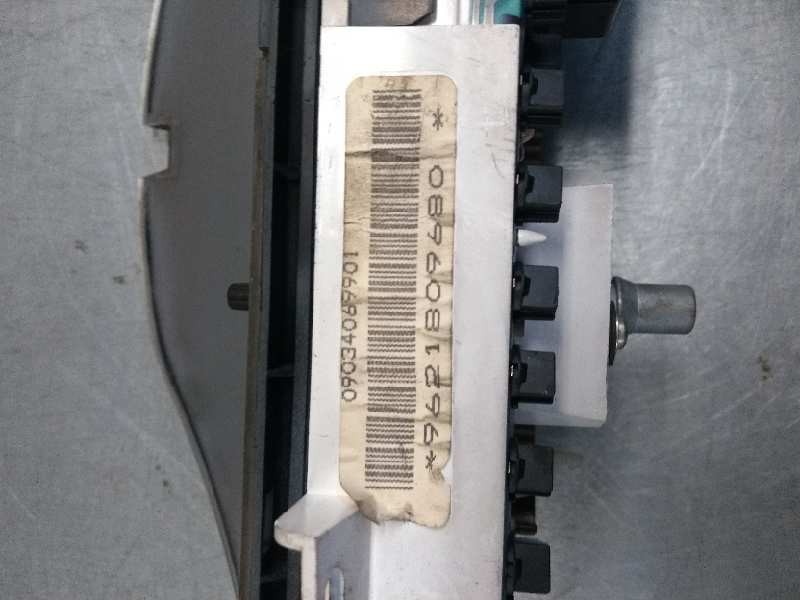 Recambio de cuadro instrumentos para peugeot 106 (s1) 1.5 diesel cat (tud5 / vjy) referencia OEM IAM 9621809680   Recambio de cuadro instrumentos para peugeot 106 (s1) 1.5 diesel cat (tud5 / vjy) referencia OEM IAM 9621809680