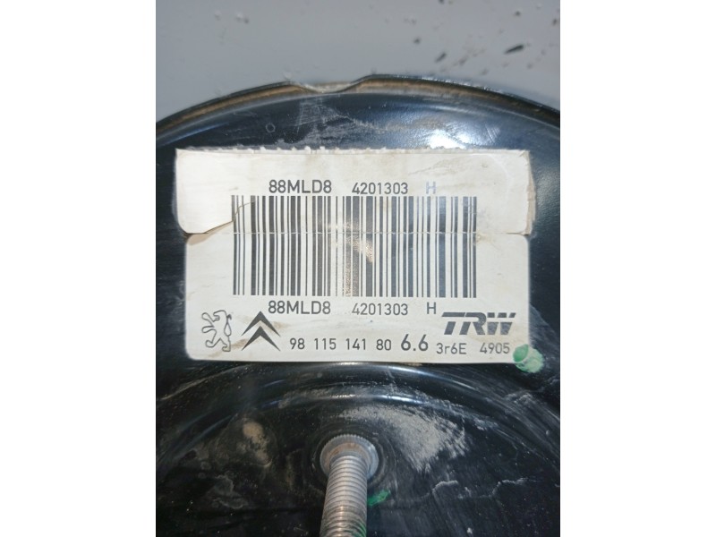 Recambio de servofreno para peugeot 2008 (--.2013) style referencia OEM IAM 9811514180 88MLD84201303 