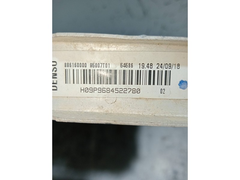 Recambio de radiador agua para peugeot 2008 (--.2013) style referencia OEM IAM 9684522780  886160000