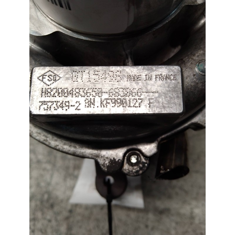 Recambio de turbocompresor para renault master ii phase 2 caja cerrada 2.5 dci diesel cat referencia OEM IAM 7573492 H8200483650