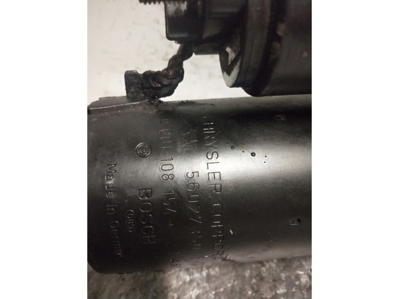 Recambio de motor arranque para jeep cherokee (xj) 2.5 jamboree referencia OEM IAM 0001108154  