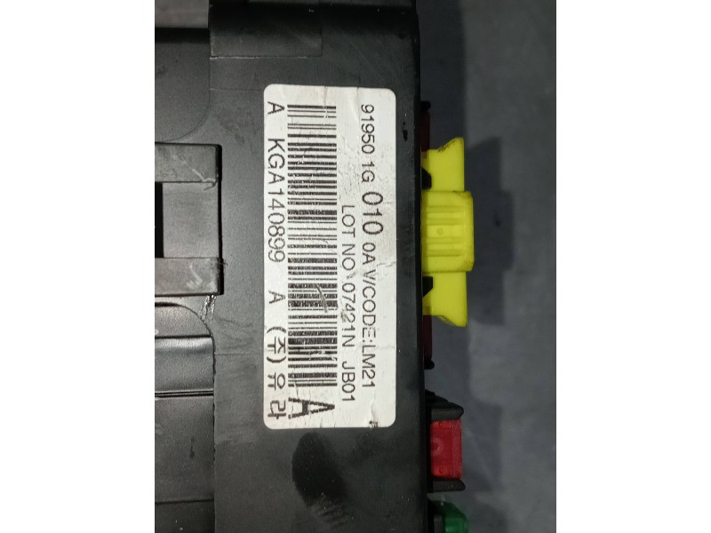 Recambio de caja reles / fusibles para kia rio 1.5 crdi ex1 referencia OEM IAM 91950-1G010  