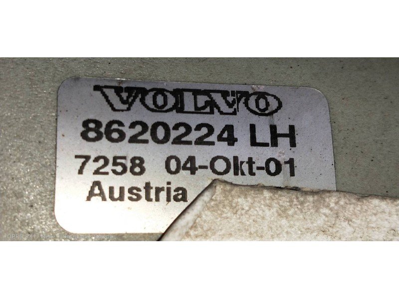 Recambio de faro antiniebla izquierdo para volvo s80 berlina 2.4 (103kw) referencia OEM IAM 8620224  