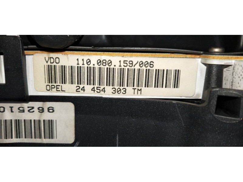 Recambio de cuadro instrumentos para opel astra g coupé 2.2 16v dti cat (y 22 dtr / l50) referencia OEM IAM 110080159006 2445430