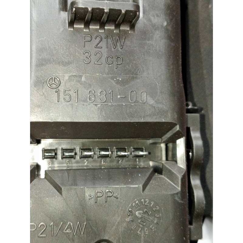 Recambio de piloto trasero derecho para mercedes clase c (w203) sportcoupe c 180 compressor (203.746) referencia OEM IAM 1516310