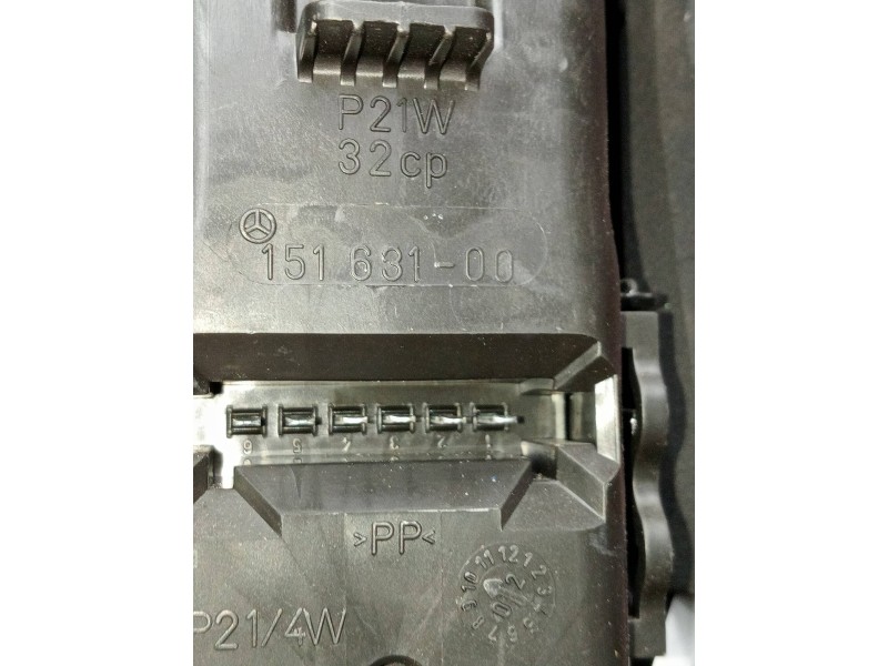 Recambio de piloto trasero derecho para mercedes clase c (w203) sportcoupe c 180 compressor (203.746) referencia OEM IAM 1516310