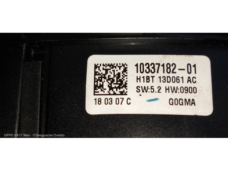 Recambio de mando luces para ford fiesta (ce1) trend referencia OEM IAM H1BT13D061AC 1033718201 