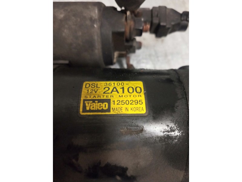 Recambio de motor arranque para kia rio 1.5 crdi ex1 referencia OEM IAM 361002A100  