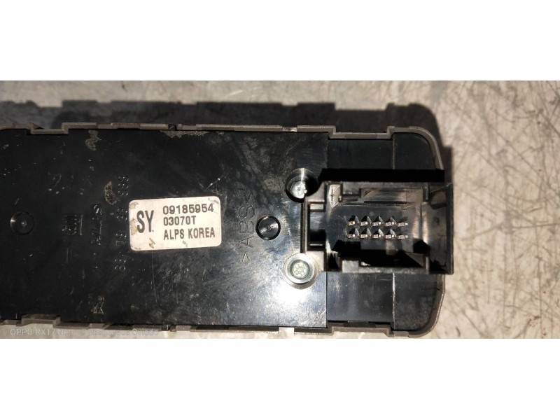 Recambio de mando elevalunas delantero izquierdo para opel signum básico referencia OEM IAM 09185954  