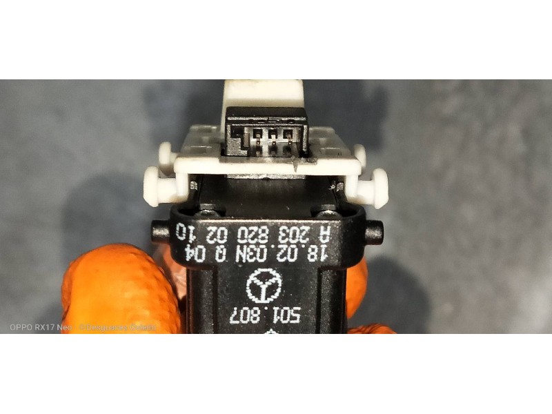 Recambio de mando elevalunas delantero derecho para mercedes clase c (w203) sportcoupe c 180 compressor (203.746) referencia OEM
