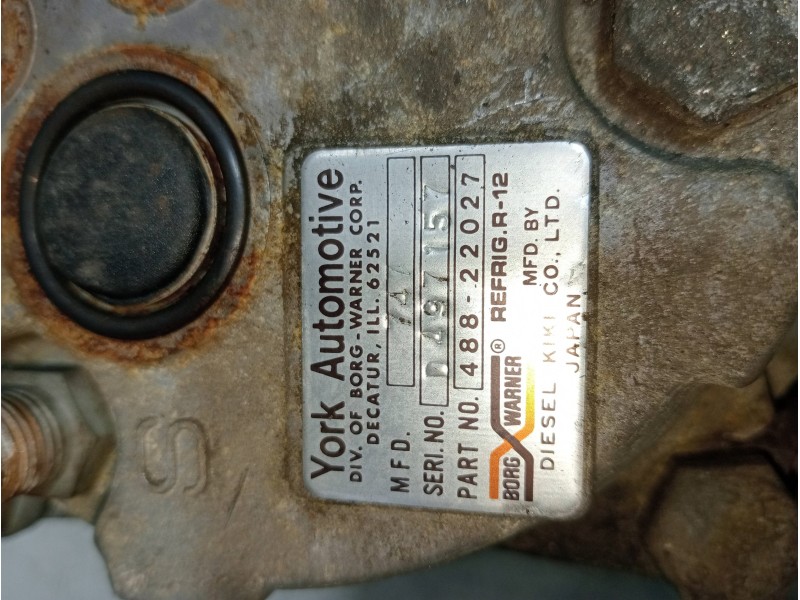 Recambio de compresor aire acondicionado para volvo serie 240 berlina 240 gl referencia OEM IAM 48822027  