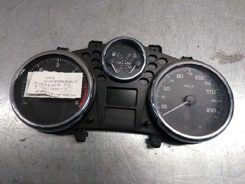 Recambio de cuadro instrumentos para peugeot 206+ 1.4 hdi referencia OEM IAM 9665783080  
