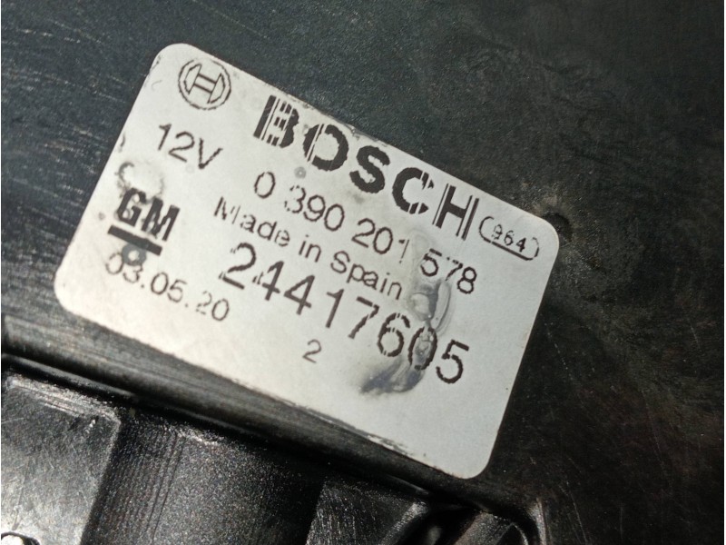 Recambio de motor limpia trasero para opel signum básico referencia OEM IAM 24417605 0390201578 